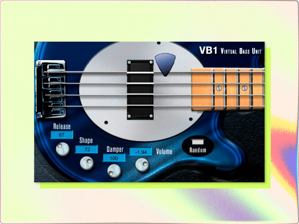 Steinberg VB-1 virtual bass plugin