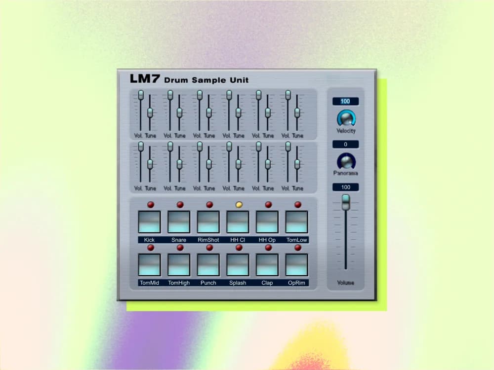 Steinberg LM7 drum machine plugin