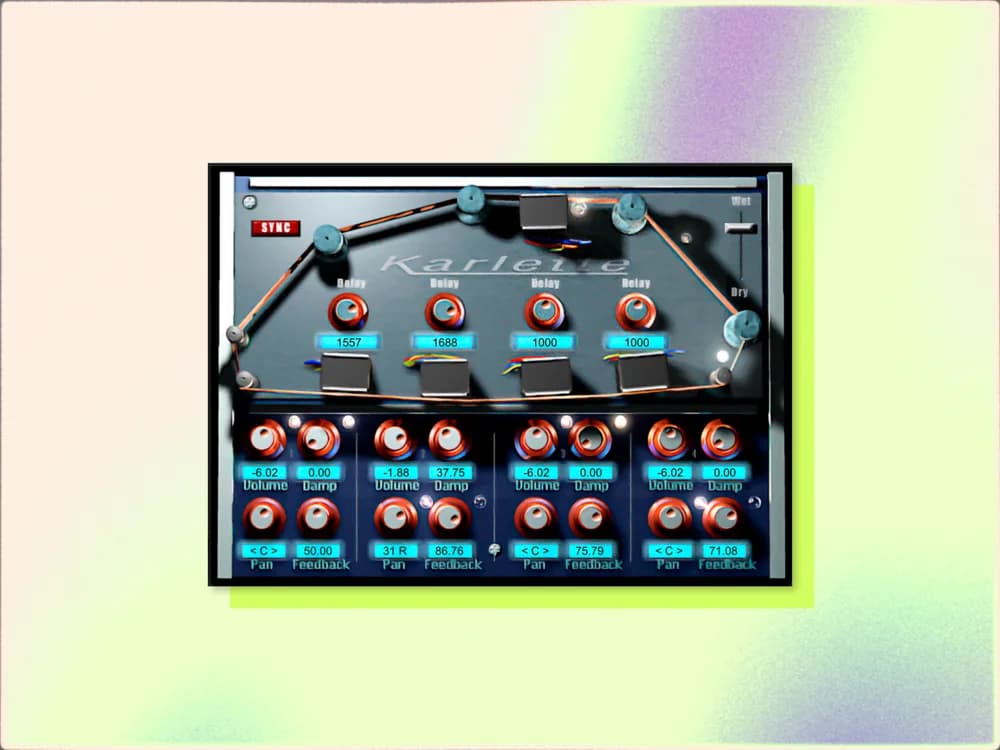 Steinberg Karlette tape delay plugin