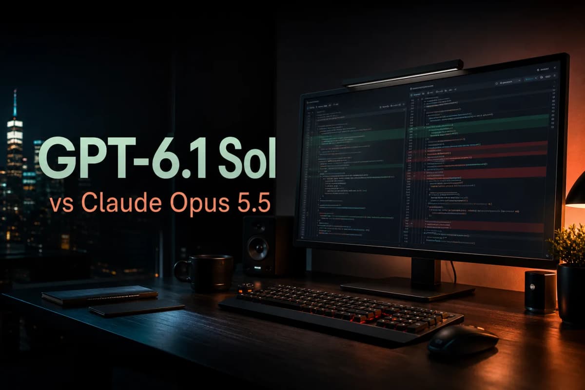 GPT-6.1 Sol vs Opus 5.5: Benchmarks, Price, Best Uses