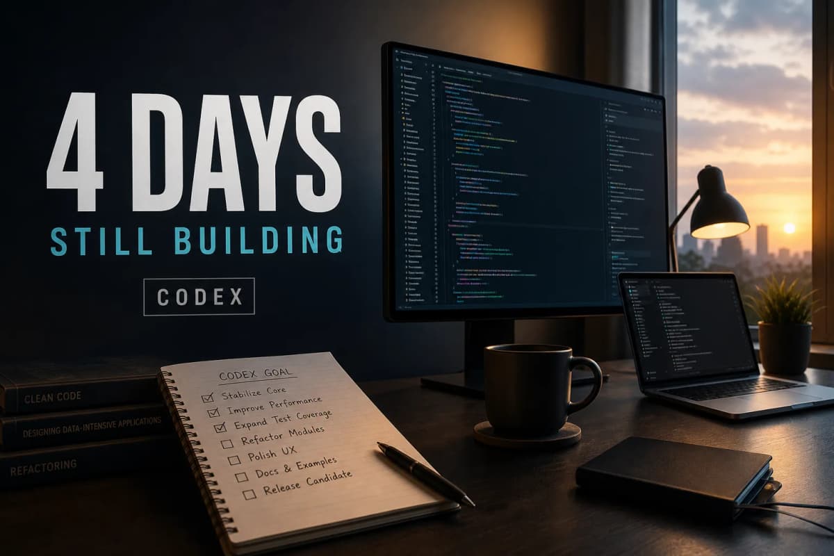 My Long-Running Codex Goal: Four Days and Still Working
